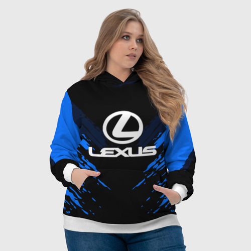 Женская толстовка 3D Lexus sport collection - фото 6