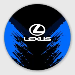Круглый коврик для мышки Lexus sport collection