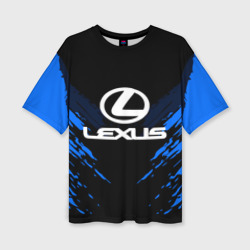 Женская футболка oversize 3D Lexus sport collection