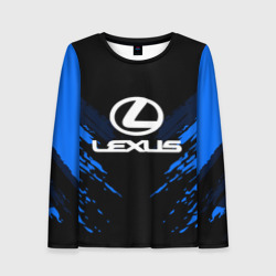 Женский лонгслив 3D Lexus sport collection