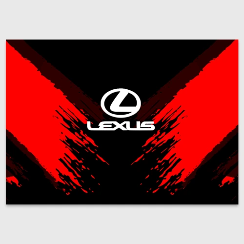 Поздравительная открытка Lexus sport collection