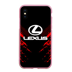 Чехол для iPhone XS Max матовый Lexus sport collection