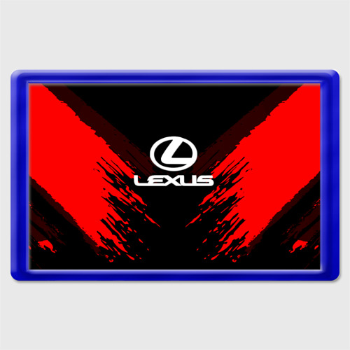 Магнит 45*70 Lexus sport collection, цвет синий