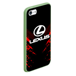 Чехол для iPhone 5/5S матовый Lexus sport collection - фото 2