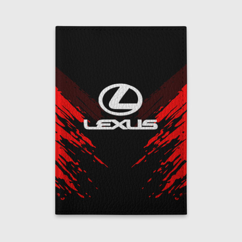 Обложка для автодокументов Lexus sport collection, цвет черный