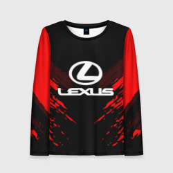 Женский лонгслив 3D Lexus sport collection