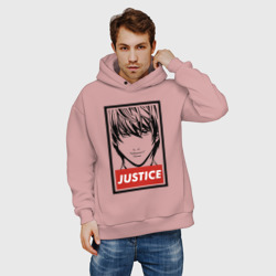 Мужское худи Oversize хлопок Justice - фото 2