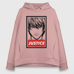 Женское худи Oversize хлопок Justice