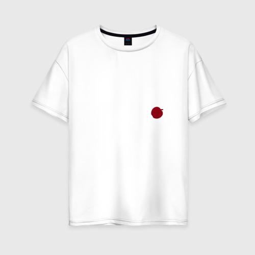 Женская футболка оверсайз из хлопка с принтом Rotten World, вид спереди №1