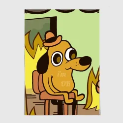 Постер This is fine