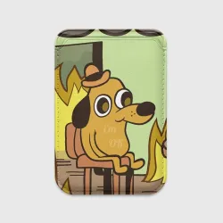 Картхолдер Magsafe магнитный This is fine