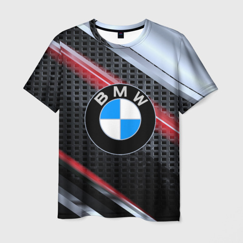 Мужская футболка 3D BMW high speed collection