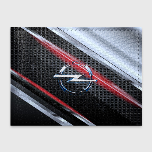 Обложка для студенческого билета Opel high Speed collection, цвет черный