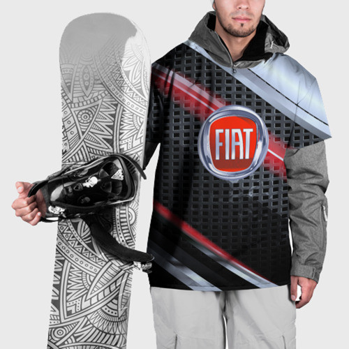 Накидка на куртку 3D FIAT high speed collection, цвет 3D печать