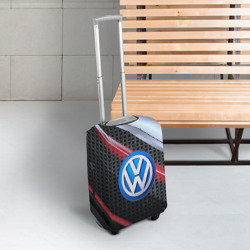 Чехол для чемодана 3D Volkswagen high Speed - фото 2