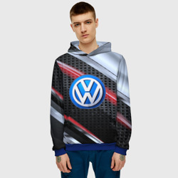 Мужская толстовка 3D Volkswagen high Speed - фото 2