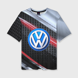 Женская футболка oversize 3D Volkswagen high Speed