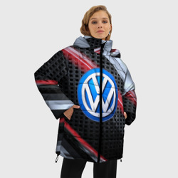 Женская зимняя куртка Oversize Volkswagen high Speed - фото 2