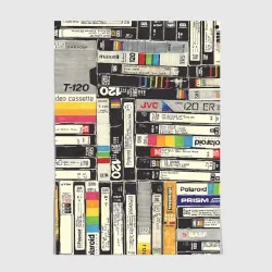 Постер VHS-кассеты