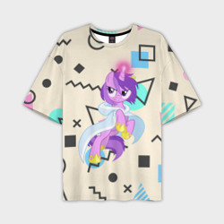 Мужская футболка oversize 3D My Little Pony