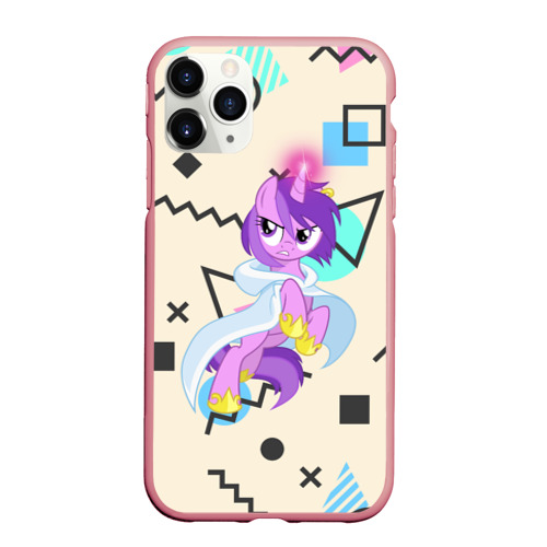 Чехол для iPhone 11 Pro Max матовый My Little Pony, цвет баблгам