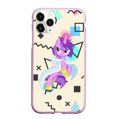 Чехол для iPhone 11 Pro Max матовый My Little Pony, цвет розовый