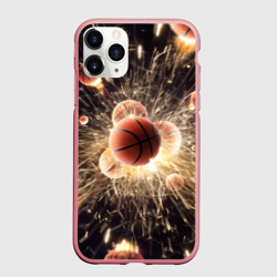 Чехол для iPhone 11 Pro матовый Звезда баскетбола