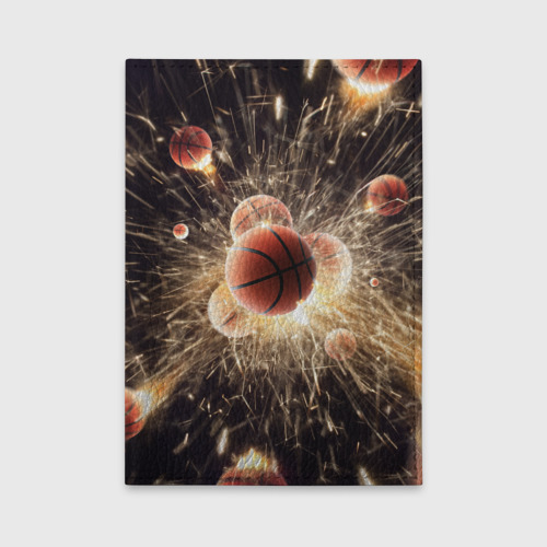 Обложка для автодокументов Звезда баскетбола, цвет желтый