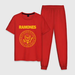 Мужская пижама хлопок Ramones