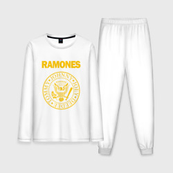 Мужская пижама с лонгсливом хлопок Ramones