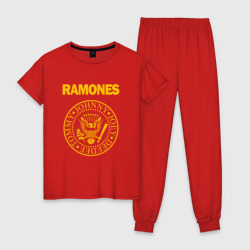 Женская пижама хлопок Ramones