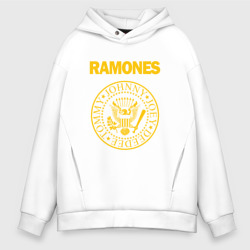 Мужское худи Oversize хлопок Ramones