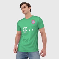 Мужская футболка 3D Нойер Бавария ВР - фото 2