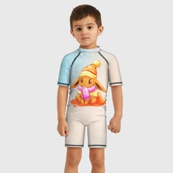 Детский купальный костюм 3D Покемон Иви - фото 2