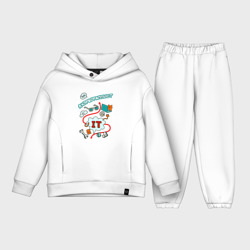 Детский костюм хлопок Oversize Яжпрограммист
