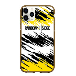 Чехол для iPhone 11 Pro Max матовый Rainbow Six Siege радуга 6 осада R6S