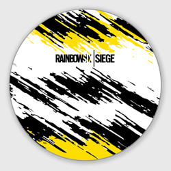 Круглый коврик для мышки Rainbow Six Siege радуга 6 осада R6S
