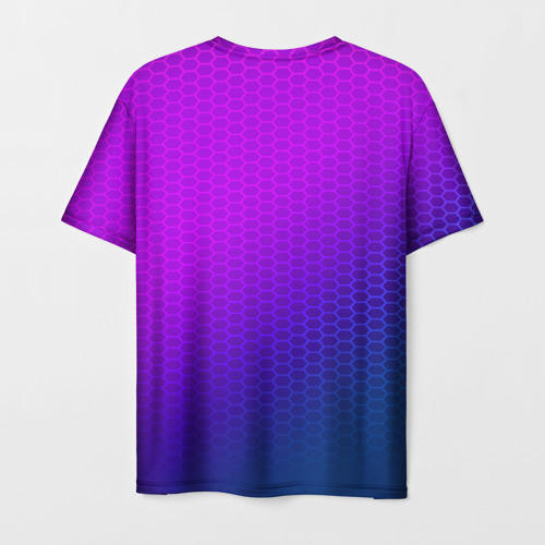Мужская футболка 3D VOLVO carbon uniform 2018, цвет 3D печать - фото 2