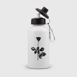 Бутылка спортивная Depeche Mode черная роза