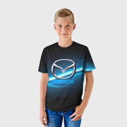 Детская футболка 3D Mazda machine motor XXI - фото 2
