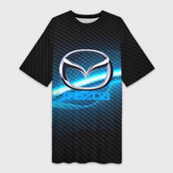 Платье-футболка 3D Mazda machine motor XXI