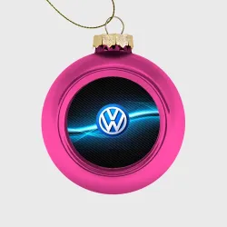 Ёлочный шар стеклянный/пластиковый Volkswagen machine motor XXI