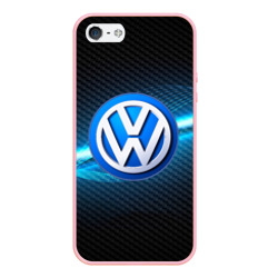 Чехол для iPhone 5/5S матовый Volkswagen machine motor XXI