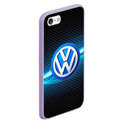 Чехол для iPhone 5/5S матовый Volkswagen machine motor XXI - фото 2