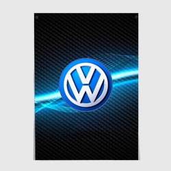 Постер Volkswagen machine motor XXI