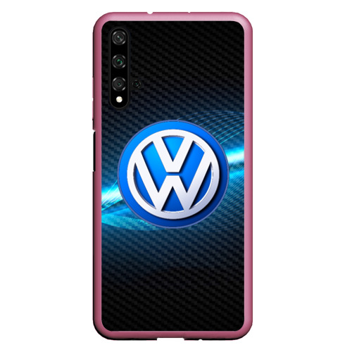 Чехол для Honor 20 Volkswagen machine motor XXI, цвет малиновый