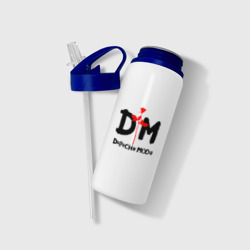 Бутылка для воды с трубочкой Depeche Mode - фото 2