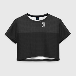 Женская футболка Crop-top 3D Juventus Ювентус