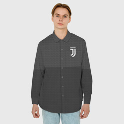 Мужская рубашка oversize 3D Juventus Ювентус - фото 2