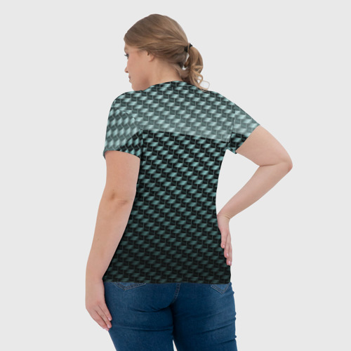 Женская футболка 3D Citroen SPORT, цвет 3D печать - фото 7
